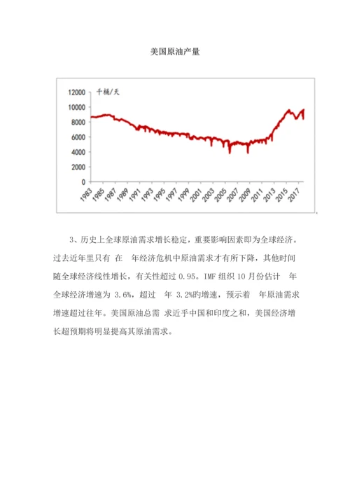 国际油行业发展情况及价格走势分析报告.docx