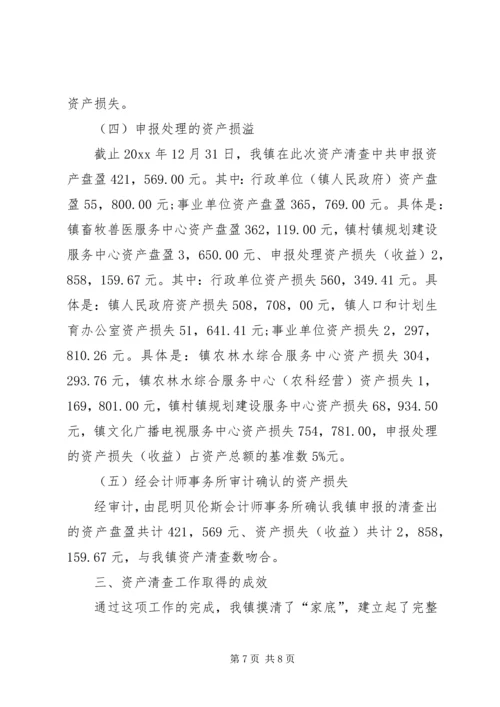 事业单位资产清查工作报告.docx