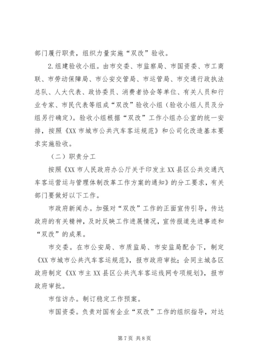 关于XX公共汽车公司XX至XX客运线路公交化改造的请示 (3).docx