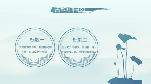 端午节中国风主题工作总结汇报动态PPT模板