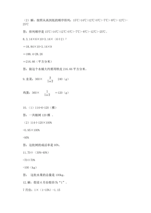 小升初数学应用题50道精品（易错题）.docx
