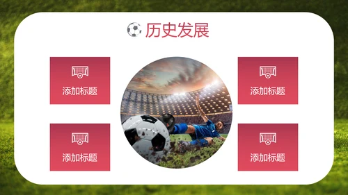 FAFI激情世界杯足球主题欧洲杯F通用PPT模板