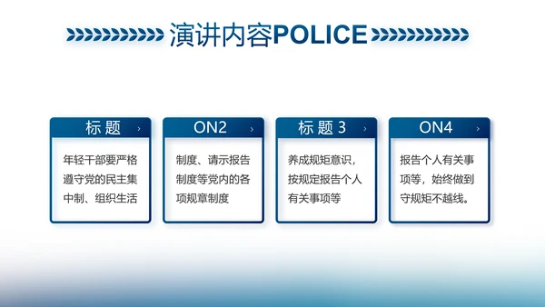信念坚定对党忠诚公安警察动态PPT