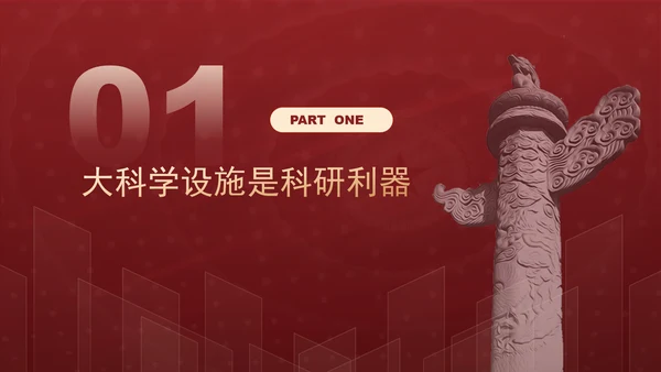 发展大科学设施建设科技强国主题党课PPT