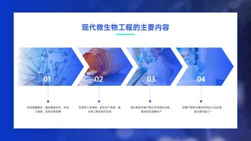 微生物工程在实际生活中的应用DNA探究通用PPT模板