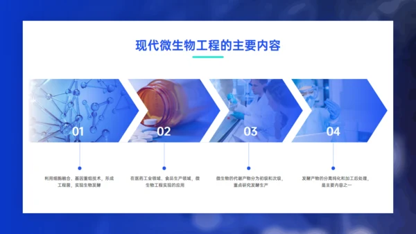 微生物工程在实际生活中的应用DNA探究通用PPT模板