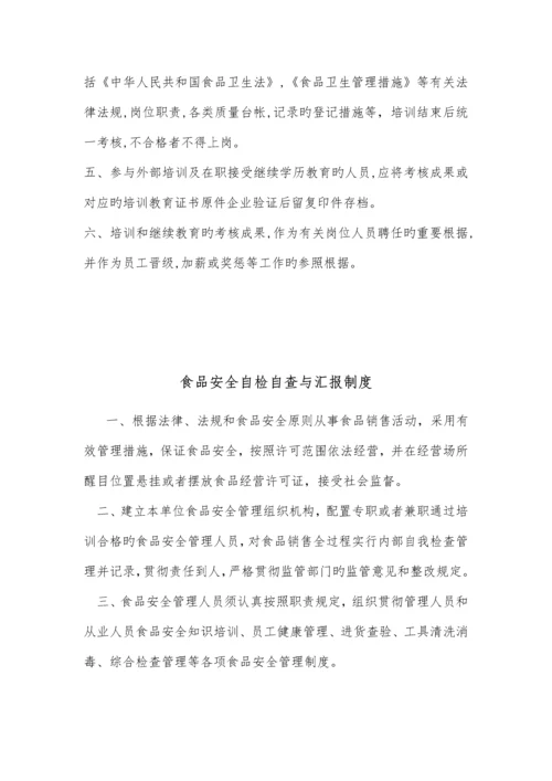 药店用食品安全管理制度.docx