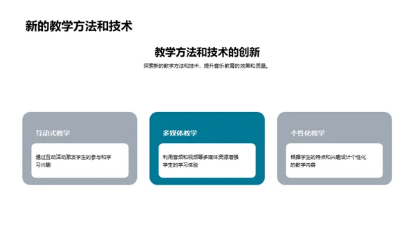 音乐教育的探索之旅