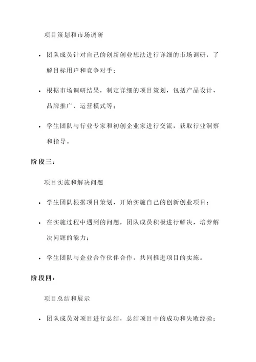 研学创新创业策划书