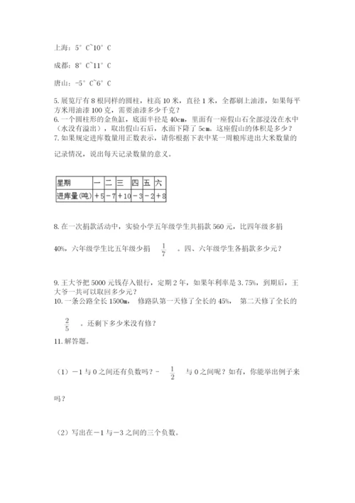 小升初数学应用题50道（夺分金卷）.docx