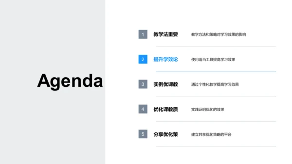 提升教学质量PPT模板