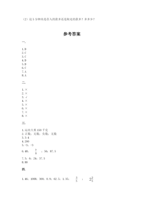 苏教版六年级数学小升初试卷附完整答案（全国通用）.docx