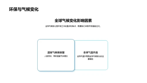 绿色行动，地球新未来
