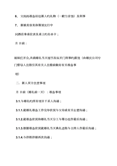 婚礼致辞之婚礼专题策划专题方案实例.docx