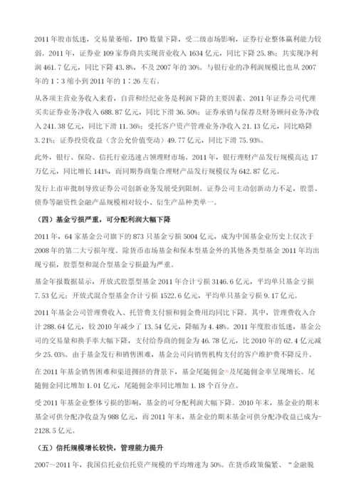金融及相关服务业投资分析报告.docx