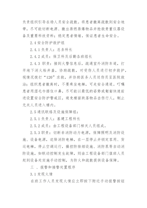 灭火疏散应急预案.docx