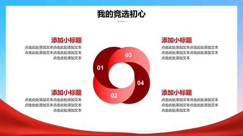 活泼党政卡通风校园共青团竞选团支书PPT模板