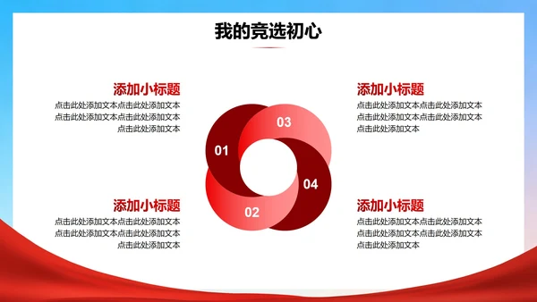 活泼党政卡通风校园共青团竞选团支书PPT模板