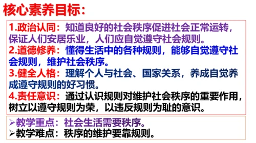 【新课标】3.1 维护秩序（课件27张ppt）【2024秋新教材】2024-2025学年八年级道德与