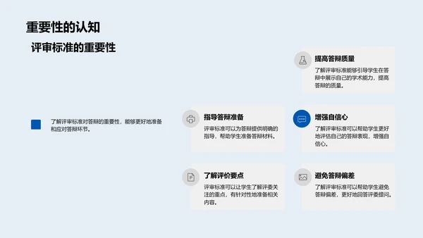 答辩技巧解析报告PPT模板