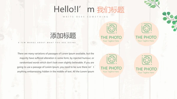 精美小清新美容护肤化妆品宣传动态PPT