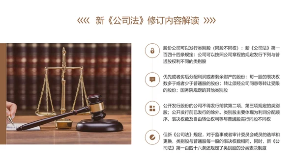 新《公司法》修订内容解读ppt课件模板