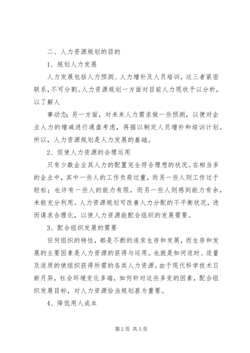 人力资源规划方案.docx