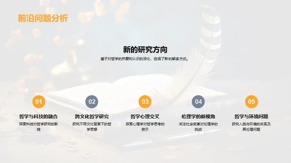 哲学途径：研究之旅