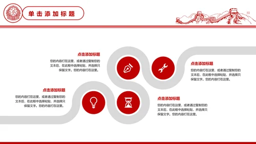 八一军队部队工作汇报动态PPT