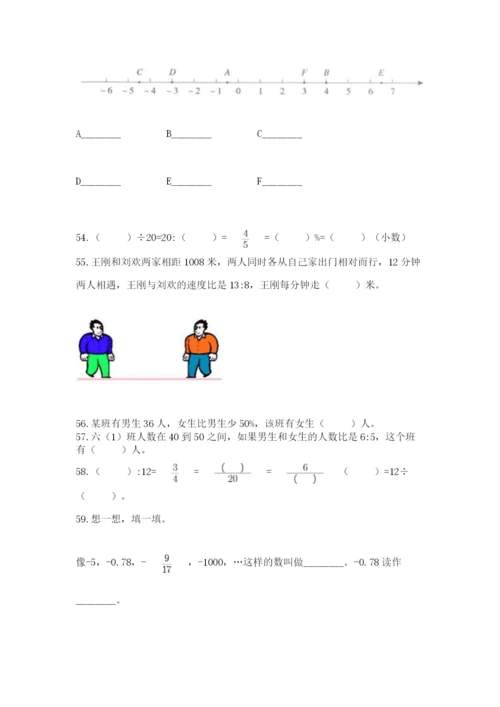 小升初数学压轴题天天练-填空题100道带答案(突破训练).docx