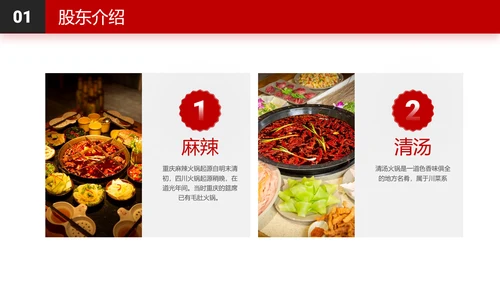 连锁餐饮火锅品牌招商加盟PPT模板