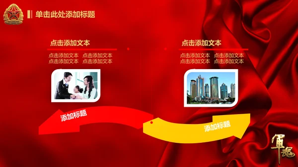 军魂党政八一军队动态PPT