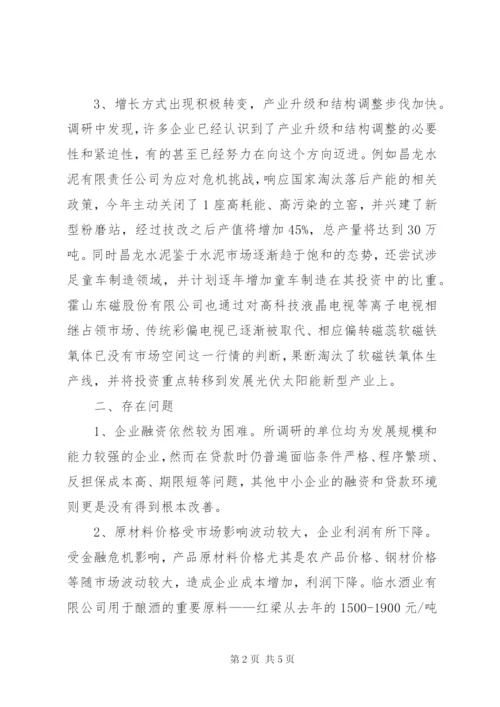 县区重点企业调研报告.docx