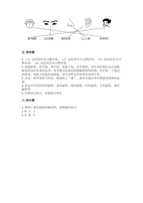 教科版小学科学二年级下册期末测试卷附完整答案【考点梳理】.docx