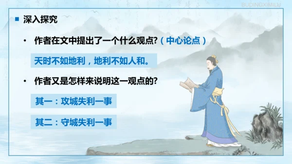 第23课《孟子三章——得道多助，失道寡助》课件