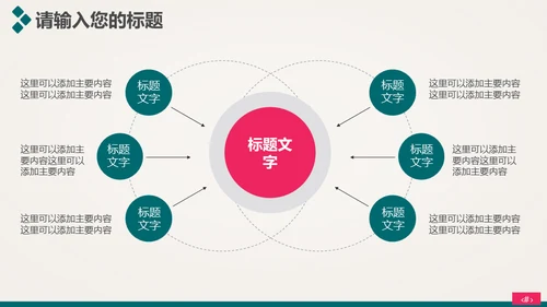 时尚美容护肤化妆品美丽事业通用PPT模板