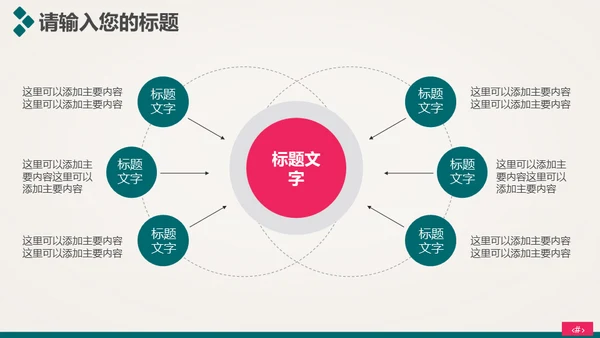 时尚美容护肤化妆品美丽事业通用PPT模板
