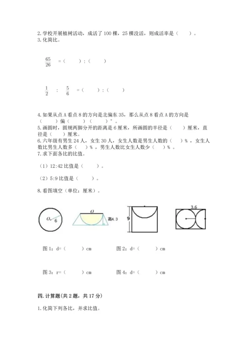 人教版六年级上册数学期末模拟卷【易错题】.docx