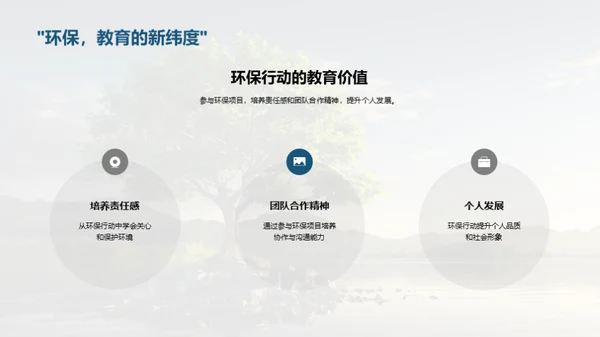 校园环保行动启动