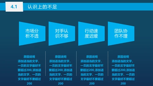 蓝色商务工作总结汇报通用PPT模板