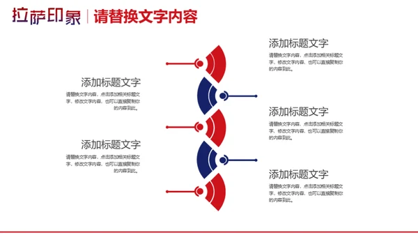 西藏布达拉营拉萨印象通用PPT模板