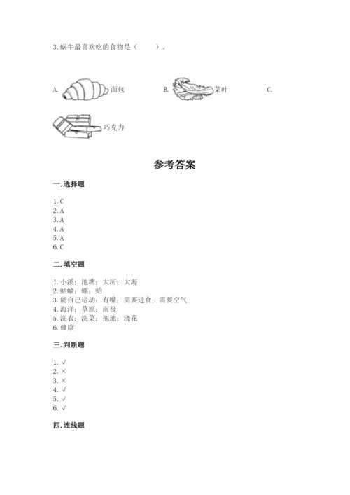 教科版小学科学一年级下册期末测试卷附参考答案【预热题】.docx
