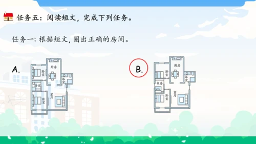 Unit 4 My home 单元复习(一)-单词词组+典型例题（共30张PPT）