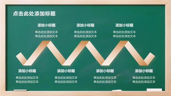 绿色简约风3D卡通儿童党史学习教育主题PPT模板
