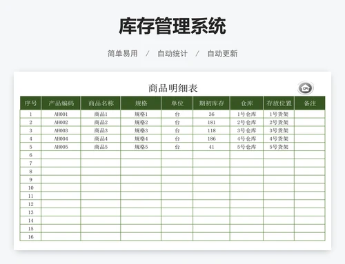 库存管理系统