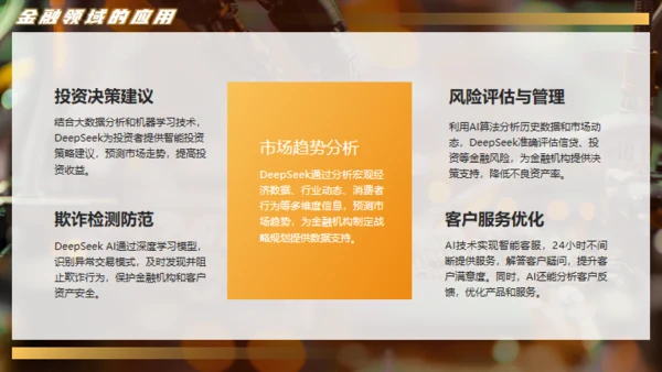 DEEPSEEK人工智能机器人产业通用PPT模板