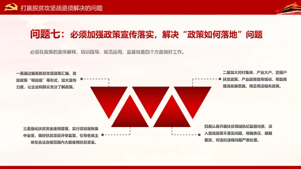 精准扶贫精准脱贫打赢脱贫攻坚战PPT