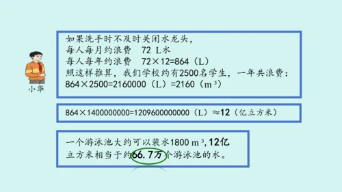 （2023秋新插图）人教版六年级数学上册 节约用水课件(共31张PPT)