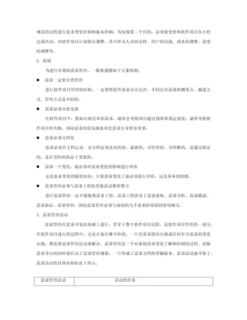 软件项目管理规范.docx