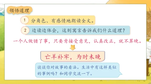 【核心素养】部编版语文二年级下册-12. 寓言二则 第1课时（课件）
